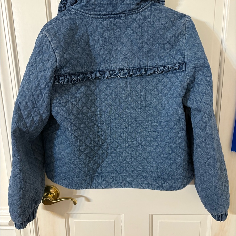 Avec Les Filles bow denim jacket - Picture 4 of 5